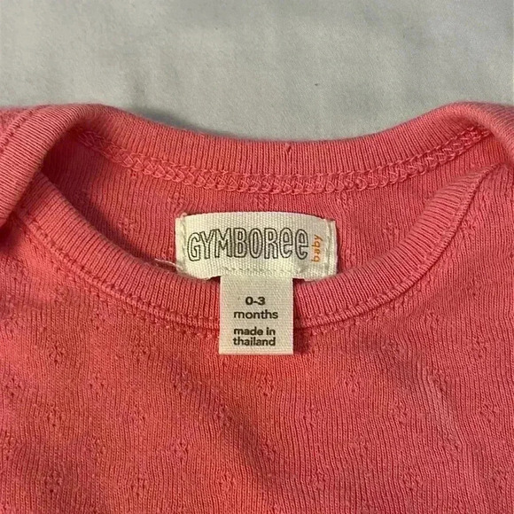 Gymboree - short sleeve newborn baby onesie.  Size 0-3 months - Picture 2 of 3